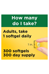 Nature Made Vıtamın E 180 mg (400 IU) dl-Alpha, Dietary Supplement for Antioxidant Support, 300 Softgels.Abd Menşei.