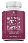 Ancestral Supplements Grass Fed Placenta, Contains Postpartum Promotes, Stem Cells Support Skin Elasticity, 180 Capsules