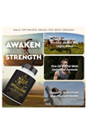 Ancestral Supplements Male Optimization Mofo, Support for Energy Levels and Overall Men's Health and Wellness, Non-GMO, No Fillers, 180 Capsules.