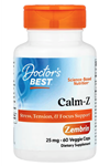 Doctor's Best, Calm-Z with Zembrin, 25 mg 60 Veggie Capsul. ORJ Usa Version.4050