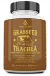 Ancestral Supplements Grass Fed Beef Tracheal Cartilage with Liver, 3000mg, 180 Capsules