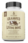 Ancestral Supplements Grass Fed Beef Living Bone, Bone Meal  Bone Health,Joint Health and Flexibility, 180 Capsules