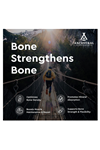 Ancestral Supplements Grass Fed Beef Living Bone, Bone Meal  Bone Health,Joint Health and Flexibility, 180 Capsules.