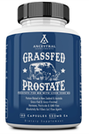 Ancestral Supplements Grass Fed Beef Prostate for Men with Liver, 3000mg, 180 Capsules.Abd.