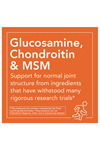 NOW Foods Vegetarian Glucosamine  MSM  240 Veg Capsules.Abd Menşei.
