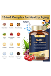 Totaria Healt  NAD+ resveratrol,Quercetin 120 Capsules.