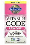 Garden of Life  Vitamin Code RAW One Once Daily Multi vitamin For Women, 75 Vege Capsul.Abd Menşei.