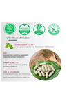 VINATURA Spearmint Leaf- Enhanced with DIM  Saw Palmetto, for Unwanted Hair, Women' Health  Skin *USA Made Tested- 1380mg  60 Capsul.Abd