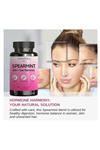 VINATURA Spearmint Leaf- Enhanced with DIM  Saw Palmetto, for Unwanted Hair, Women' Health  Skin *USA Made Tested- 1380mg  60 Capsul.Abd