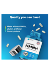 Advantage Nutra Liposomal NMNH to Boost NAD Plus Levels, Energy, Focus - High Purity 60 capsules.Abd Menşei.52.