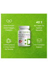 DEAL SUPLAMENT Myo-Inositol  D-Chiro Inositol  (40:1)  2,050mg  240 Veggie Capsules  with Folate, Vitamin D3  Vitex  Hormonal Balance.Abd Menşei.51.