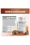 Clean Nutraceuticals Lions Mane 20in1 60 Capsul,Mushroom with Turkey Tail Reishi Cordyceps Chaga Maitake Meshima Poria Cocos Shiitake Oyster Porcini Enoki.57.