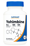 Nutricost Yohımbine HCI  5mg 120 Capsul.USA