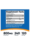 Nutricost Bamboo Extract, 800 mg, 240 Capsules - Vegan, Gluten Free and Non-GMO