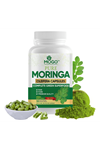 MOGO Moringa 180 Capsul Boost Energy, Immune, Gut, Joint Support  Pure Organic Moringa  Made in USA Best Seller.