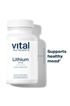 Vital Nutrients Lithium Orotate 20mg  90 Capsules Memory, State of Mind, and Behavioral Health Gluten, Dairy, Soy Free.
