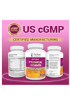 Dr. Berg  Natural Prenatal Vita mins Women Folate,Minerals,Omegas, 60 Capsul.Orj Abd Menşei.