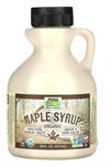 NOW Foods, Akçaağaç Organic Maple Syrup, Grade A, Dark Color (473 ml)