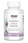 NOW Foods, Solutions, Bamboo Silica Beauty, 90 Veg Capsules (380 mg per Capsule).42.