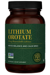 Global Healing Center - Lithium Orotate 10mg  (60 Capsules) Abd Menşei.