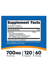 Nutricost Resveratrol 700mg, 120 Capsules - Vegan, Gluten Free.41.