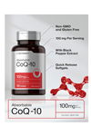 Horbäach CoQ10 100mg  100 mcg of Black Pepper Extract 120 Softgels.