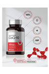 Horbäach CoQ10 100mg  100 mcg of Black Pepper Extract 120 Softgels.