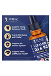 Dr. Berg Maximum Strength Vitamin D3 K2 MCT Oil 5,000 IU 30ml.Orj Usa.45.