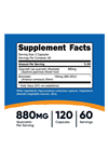 Nutricost Quercetin with Bromelain, 880mg Quercetin + 165mg Bromelain Per Serving, 120 Capsules.