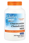 Doctor's Best, Glucosamine Chondroitin MSM with OptiMSM®, 240 Veggie Capsules.