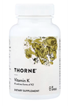 THORNE (Ösg Özel Sporcu Gıdaları) Vitamin K  Vitamins K1 and K2 (as MK-4 and MK-7)  60 Capsul.Orj Usa.58.