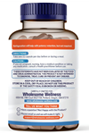 Wholesome Wellness Organic Raw Probiotics 100 Billion CFU, Dr Formulated for Women and Men, Prebiotics and Digestive Enzymes; 30 Capsules.Abd Menşei.52.