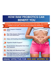 Wholesome Wellness Organic Raw Probiotics 100 Billion CFU, Dr Formulated for Women and Men, Prebiotics and Digestive Enzymes; 30 Capsules.Abd Menşei.52.
