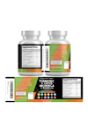 Clean Nutraceuticals Turmeric Moringa Ginger Boswellia Saffron  Ceylon Cinnamon, Tart Cherry, Quercetin Garlic Nettle Holy Basil 120 Capsul.