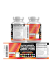 Clean Nutraceuticals Ceylon Cinnamon + Berberine Turmeric Fenugreek 60 Capsul.Orj Usa.