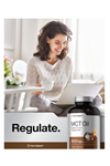 Horbäach MCT Oil Pills  3600mg  300 Softgel Keto from Coconut  with Caprylic  Capric Acid  Non-GMO and Gluten Free.