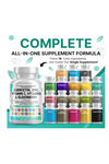 Clean Nutraceuticals Quercetin Zinc 60 Capsul Vitamin C Vitamin D Bromelain Elderberry - Lung Artemisinin, Sea Moss, Echinacea, Allergy Relief.USA.