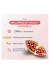 WELLNESS EXTRACT Eannatto Tocotrienols Vitamin E Tocopherol Free, Non-GMO, Gluten Free  Antioxidant (300MG 30 Softgels).