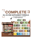 Clean Nutraceuticals  Wormwood Black Walnut Pumpkin Seed 90 Capsul Clove Oil Celery Garlic Grape Papaya Neem Diatomaceous Earth Womens Probiotic Gut Health Cleanse Detox Oregano Olive Turmeric.