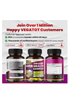 VEGATOT Liver Health Complex Formula 150 Capsul High Potency with TUDCA, Milk Thistle, Beet Root, Artichoke Leaf, Panax Ginseng, Astragalus, Tumeric -Clean  Detox Formula.
