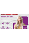 VEGATOT Liver Health Complex Formula 150 Capsul High Potency with TUDCA, Milk Thistle, Beet Root, Artichoke Leaf, Panax Ginseng, Astragalus, Tumeric -Clean  Detox Formula.