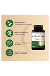NatureBell Bovine Colostrum 1000mg  240 Capsul  40% IgG Colostrum for Gut Health, Bloating, Skin, Hair Immune Support.46.