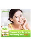 Ursinquil Sublingual NMNH 500mg  NAD Supplement to Boost NAD Levels as We Age, for Anti-Aging, Energy, Immunity, Focus - 120 Lozanges Tablet.Made In Usa.