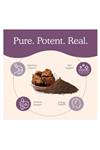Real Mushrooms Chaga Mushroom – Organic Chaga Extract with Extract for Wellness  Energy Support Vegan, Non-GMO, 120 Capsules.