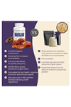 Real Mushrooms Zinc and Vitamin D2 120 Capsules  Organic Chaga and Reishi Mushroom Extracts Vegan Non-GMO Gluten-Free .