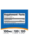Nutricost CoQ10 100mg,  120 Vegei Capsules High Absorption Coenzyme Q10.