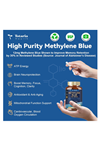 Totaria Healt Methylene Blue 120 Capsul 13 in 1 Upgrade Patented Brain Formula with Vitamin C Ester, Bacopa, Phosphatidylserine, Omega-3 Fatty Acids - Memory, Focus, Clarity, Cognitive.