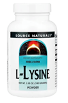 Source Naturals, L-Lysine Powder  (100 gr) Made ın Usa.