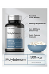 Horbaach Molybdenum  500mcg  Quick release 200 capsules  Amino Acid Chelate.