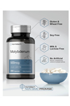 Horbaach Molybdenum  500mcg  Quick release 200 capsules  Amino Acid Chelate.